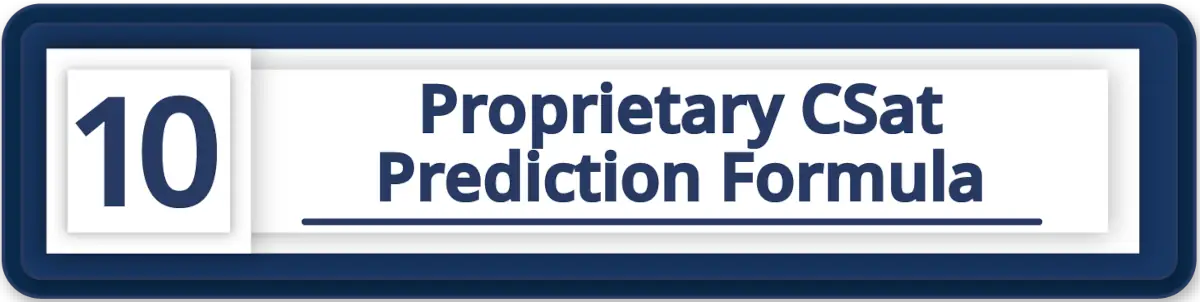 Proprietary CSat Prediction Formula Icon