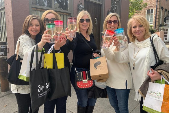 Sip n Shop Savannah Tour